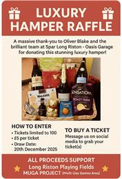 Luxury Hamper Raffle - LRPFC - MUGA 2026